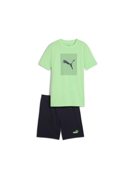 Ess Logo Lab Tee Shorts Set