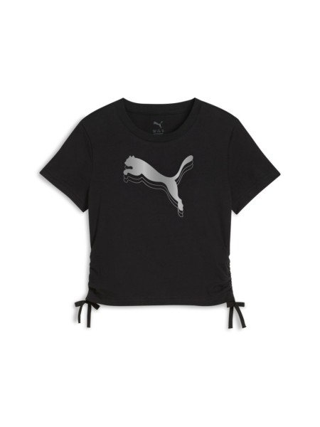 Ess Metallic Knotted Tee