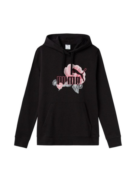 Ess+ Floreal Big Logo Hoodie TR
