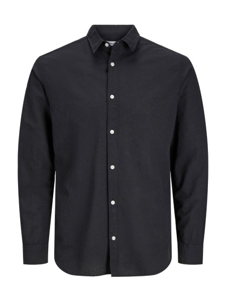 Jjebreeze Linen Blend Shirt Ls Sn Pls