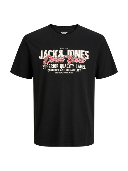 Jjelogo Tee Ss Oneck 2 Col Aw25 Noos Pls