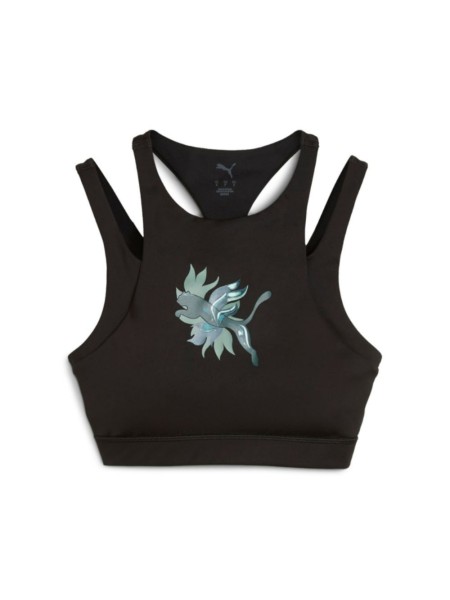 Green Terrains Graphic Bra - Mid